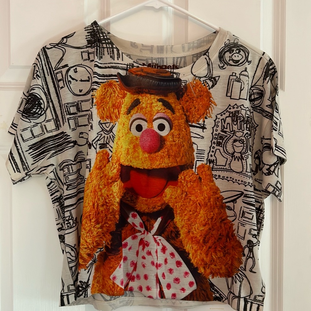 Muppets Fozzie Bear Top Size Medium